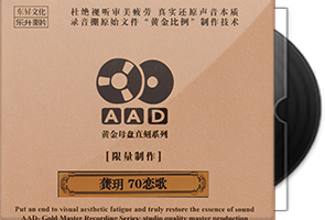 龚玥《70恋歌》AAD限量1：1黄金母盘直刻